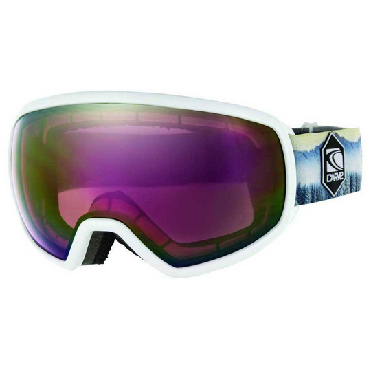 Carve Shoots Ski Goggles Clear Pink Iridium/CAT2