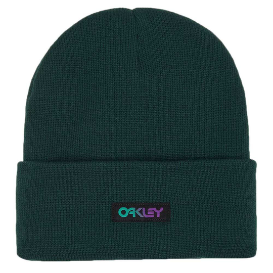 Oakley Apparel B1b Gradient Patch Beanie Green Man