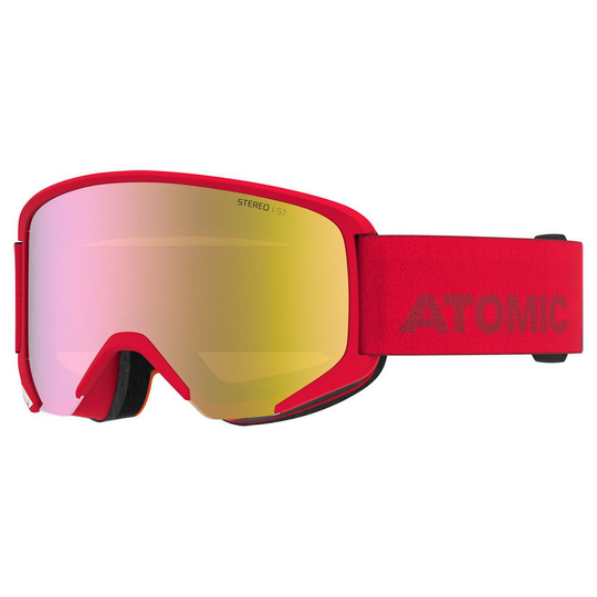 Atomic Savor Stereo Ski Goggles Red Pink / Yellow Stereo/CAT1