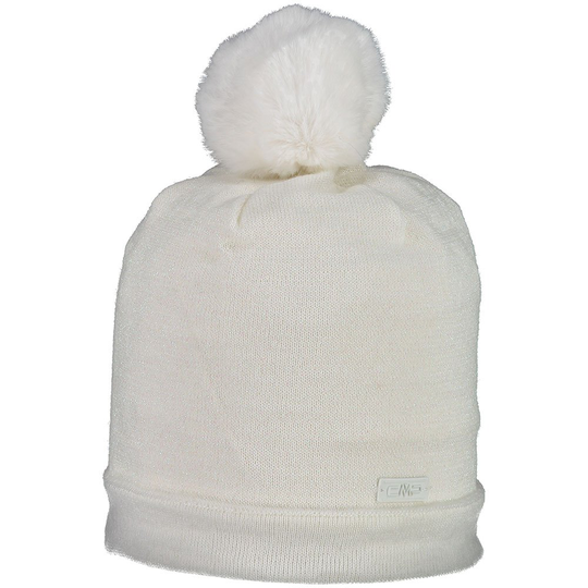 Cmp Knitted 5505410 Beanie White Woman