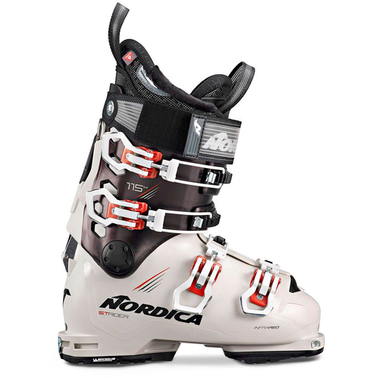 Nordica Strider 115 Dyn Alpine Ski Boots Woman White 24.5