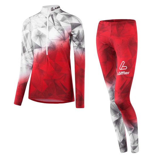 Loeffler Racesuit Worldcup Race Suit Red M Woman