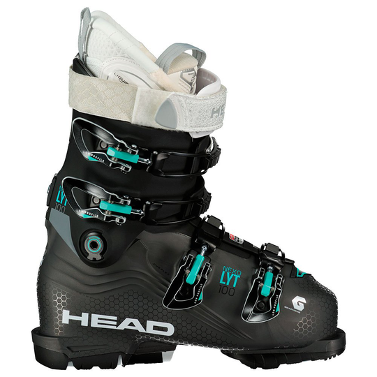 Head Nexo Lyt 100 Gw Woman Alpine Ski Boots Black 24.0