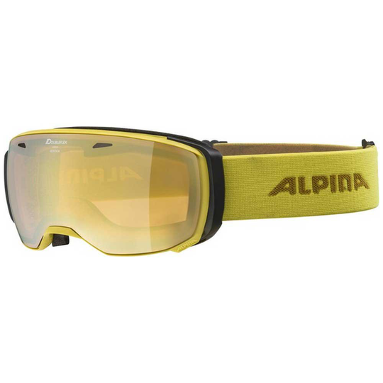 Alpina Estetica Hm Ski Goggles Yellow Gold/CAT2