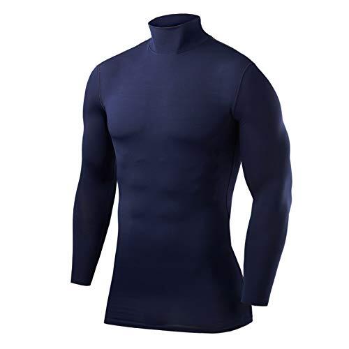 Men's Baselayer Long Sleeve Mock Neck Top