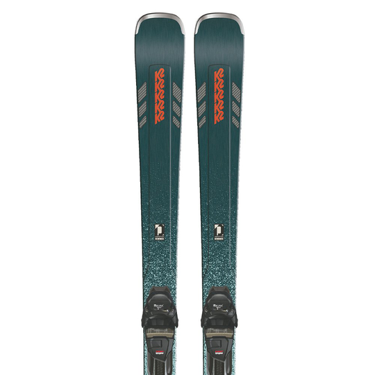 K2 Disruption 78c+er3 10 Compact Quikclik Woman Alpine Skis Green 146