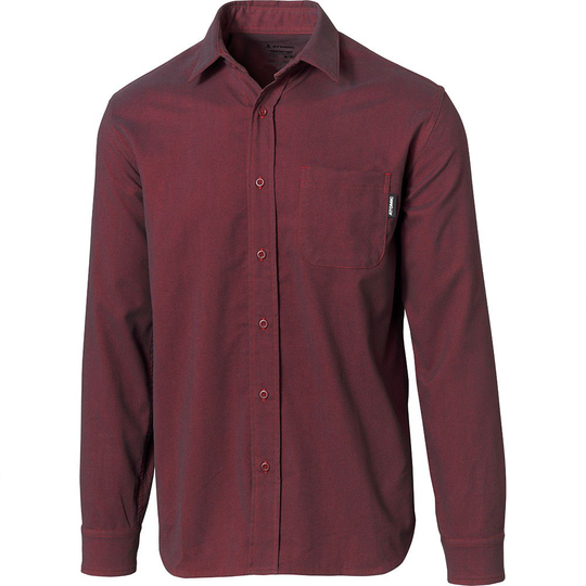 Atomic Flannel Long Sleeve Shirt Red 2XL Man