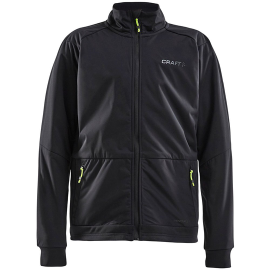 Craft Core Warm Xc Jacket Black 134-140 cm Boy