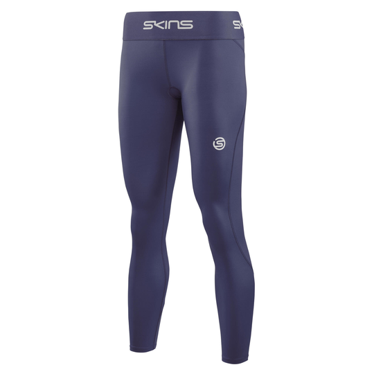 Skins Series-1 Womens 7/8 Tight - Navy Blue