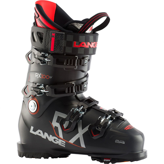 Lange Rx 100 Lv Gw Alpine Ski Boots Black 24.5