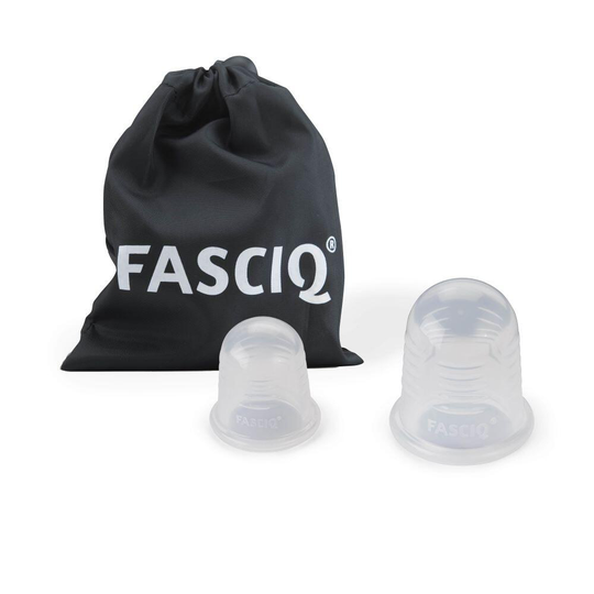 Fasciq® Silicone Cupping Set - Small And Large Cups