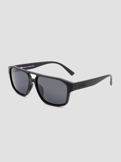Attika Eyewear Jensen Matte Black Sunglasses grey