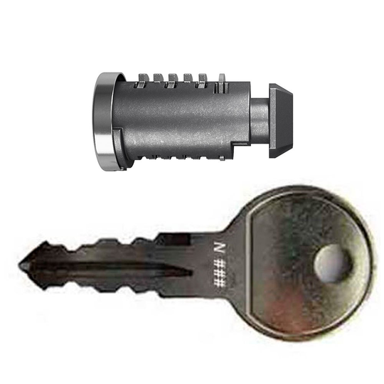 Thule Cylinder And Steel Key N205 Silver