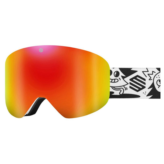 Siroko Gx Ski Goggles White Red Mirror/CAT2