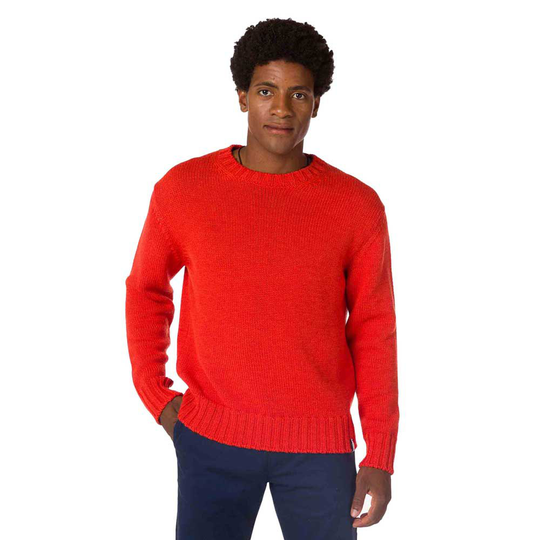 Rossignol Over Rn Knit Sweater Red S Man