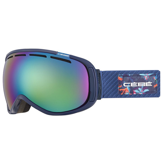 Cebe Feel'in Ski Goggles Blue Brown Flash Blue/CAT3