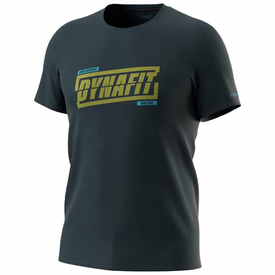 Dynafit Graphic Co Short Sleeve T-shirt Blue S Man