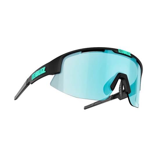 Bliz Matrix S Sunglasses Black Smoke With Ice Blue Multi/CAT3
