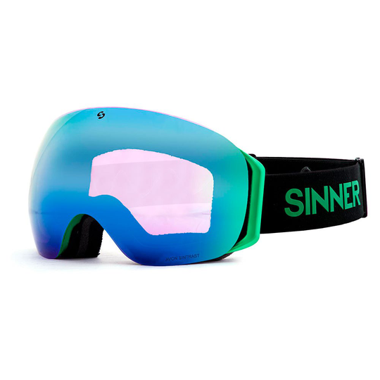 Sinner Avon Ski Goggles Blue Double Blue Sintrast+Dbl Orng Sintrast/ CAT3+CAT2