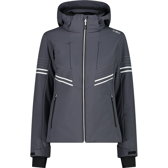 Cmp Zip Hood 32w0226 Jacket Grey 2XS Woman