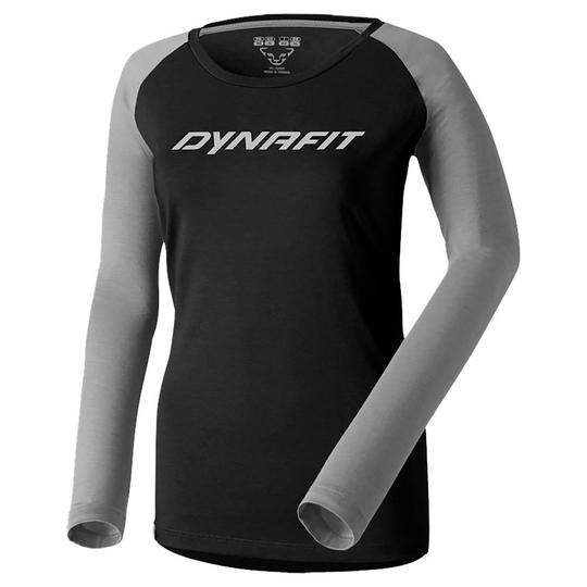 Dynafit 24/7 Long Sleeve T-shirt Black,Grey DE 34 Woman