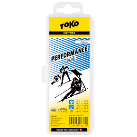 Toko Racing Performance 120g Hot Wax Blue -9°C to -30°C