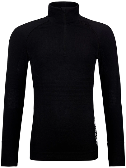 Ortovox 230 Competition Zip Neck Base Layer Top black raven