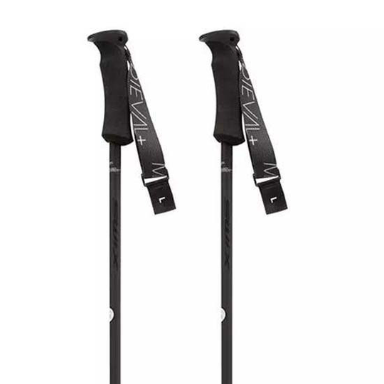 Swix Medieval+ Poles Black 125 cm