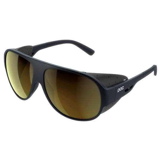 Poc Nivalis Mirror Sunglasses Black Glacier Gold Mirror/CAT4