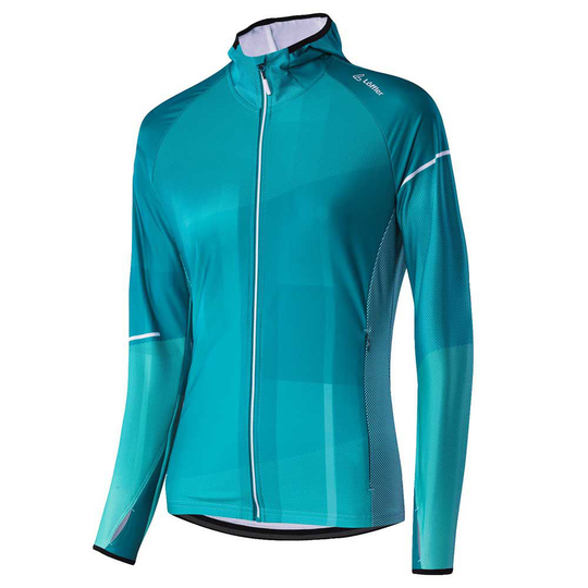 Loeffler Speed Hoodie Blue M Woman