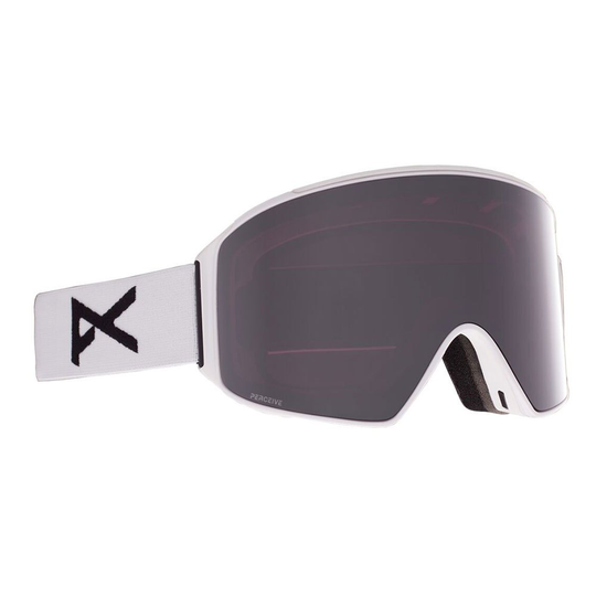 Anon M4 Cylindrical Mfi+spare Lens Ski Goggles White Perceive Sunny Onyx/CAT4+Perceive Variable Violet/CAT2