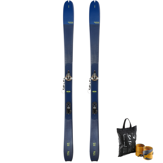 Cross-country Skiing - MT85 + Light Tour Bindings + Skins