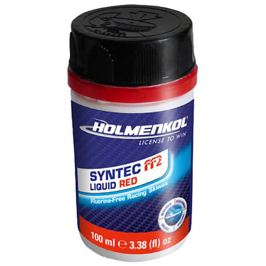 Holmenkol Syntec Ff2 -6°c/-12°c Liquid Wax 100 Ml Red