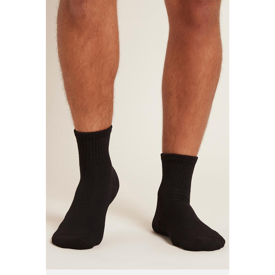 Boody Organic Bamboo Men's Quarter Crew Sock Mens