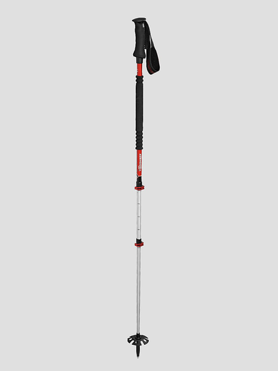 Komperdell Thermo Ascent Ti 3 Telescopic Poles red