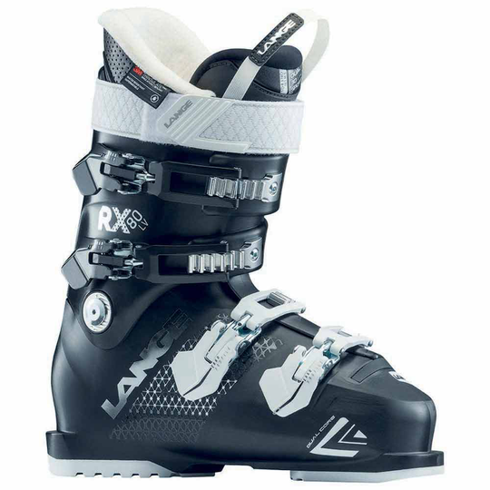Lange Rx 80 Lv Alpine Ski Boots Black 22.0