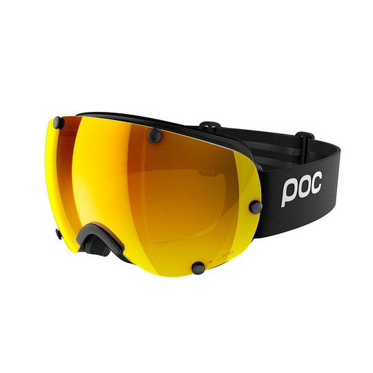 Poc Lobes Clarity Ski Goggles Yellow,Black Spektris Orange/CAT2