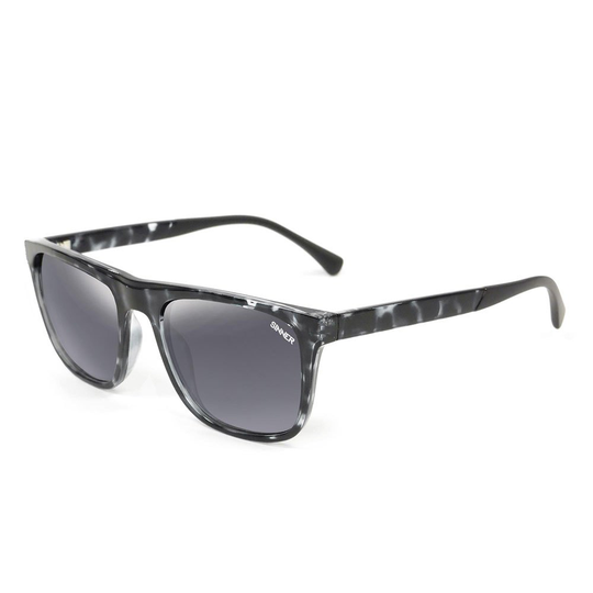 Sinner Kirby Sunglasses Grey Sintec Smoke Mirror/CAT3