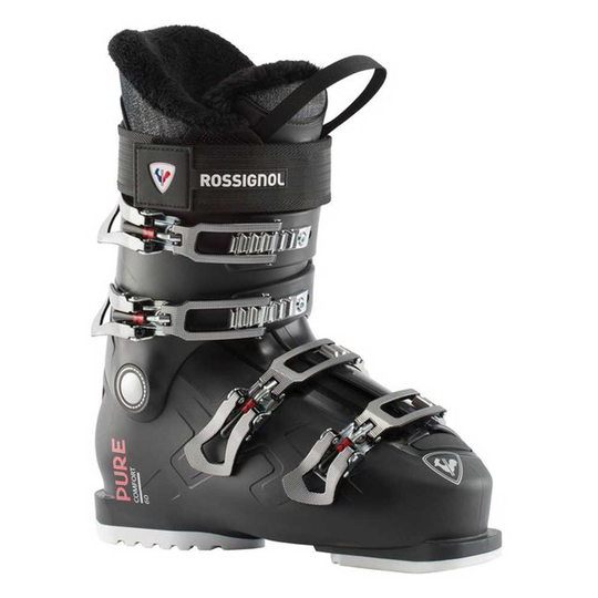 Rossignol Pure Comfort 60 Alpine Ski Boots Woman Black 25.0