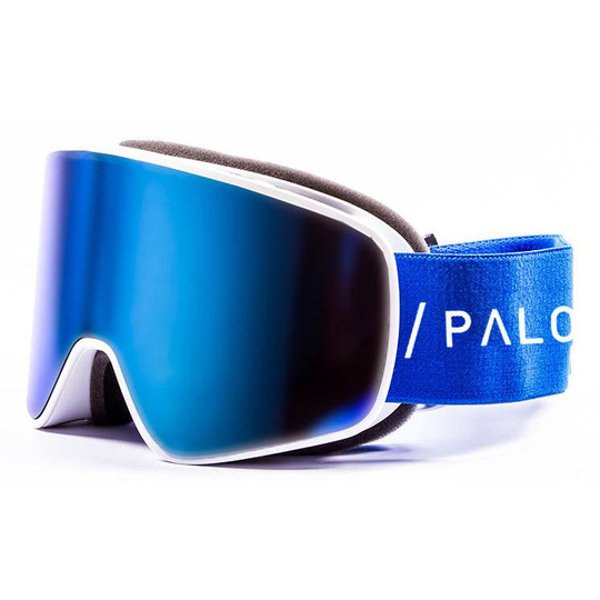 Paloalto Sanford Ski Goggles White,Blue Blue Revo / Spherical / Anti Fog / Anti Scratch