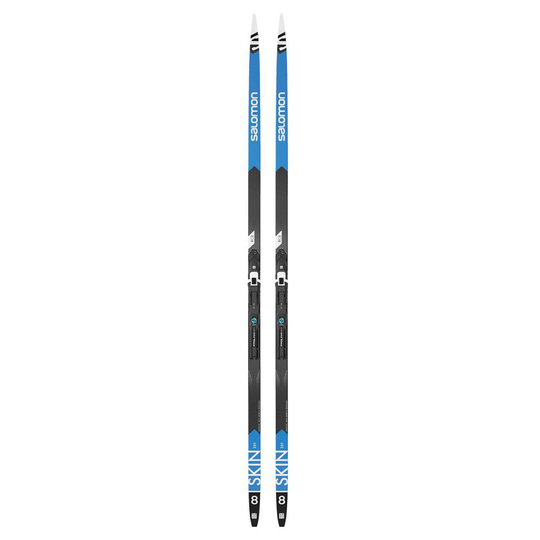 Salomon Rc 8 Eskin Hard+prolink Shift Pro Nordic Skis Blue,Black 196