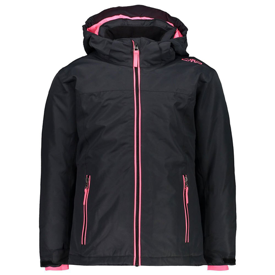 Cmp Snaps Hood 39w2085 Jacket Black 4 Years Boy