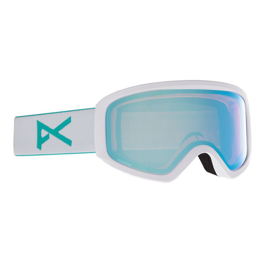 Anon Insight+spare Lens Ski Goggles White,Blue Perceive Variable Blue/CAT2+Amber/CAT1