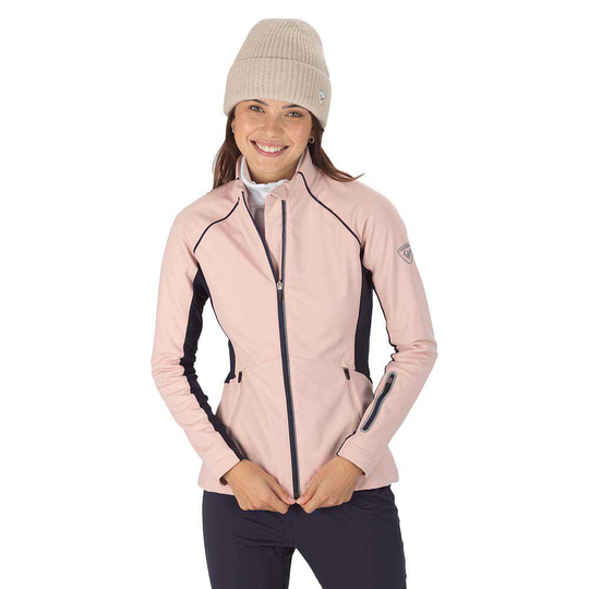 Rossignol Softshell Jacket Pink L Woman