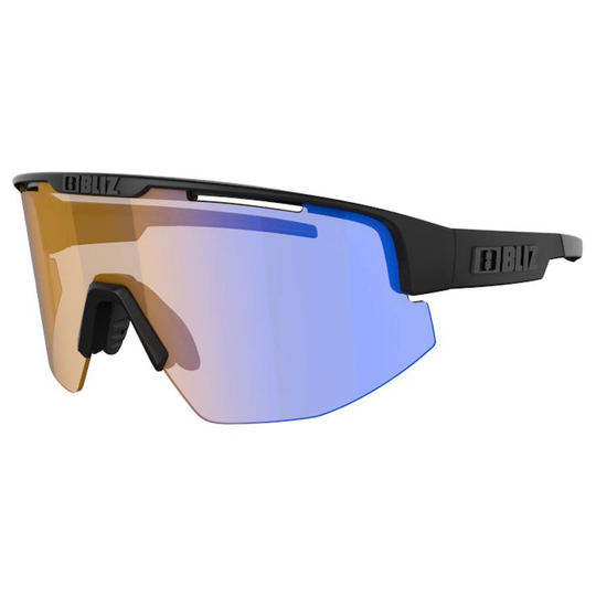 Bliz Matrix Nano Optics Nordic Light Sunglasses Black Coral - Amber With Blue Multicoating/CAT1
