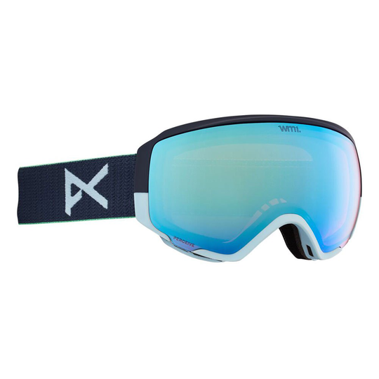 Anon Wm1 Mfi®+spare Lens Ski Goggles Woman Blue Perceive Variable Blue/CAT2+Perceive Cloudy Pink/CAT1