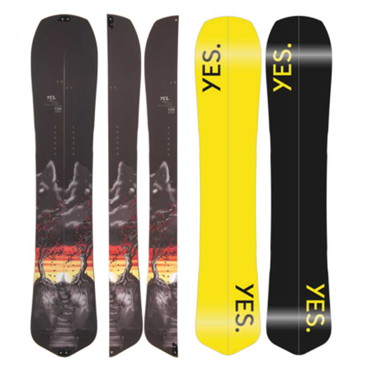 Yes. Optisplitstic Splitboard Multicolor 159