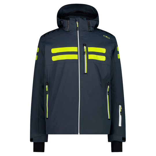 Cmp Zip Hood 31w0367 Jacket Grey L Man