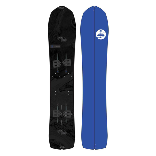 Burton Family Tree Straight Chuter Split Snowboard Blue 159