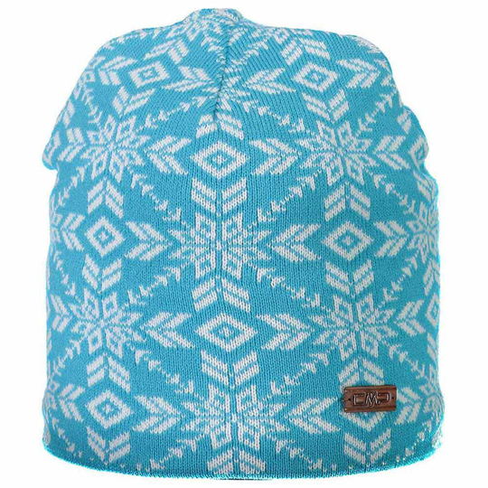 Cmp Knitted 5505036 Beanie Blue Woman
